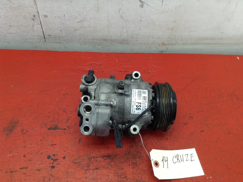 13-16 CHEVROLET CRUZE 1.4L AIR CONDITION AC COMPRESSOR OEM
