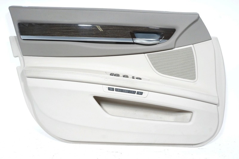 09 10 11 12 BMW 750I F01 FRONT LEFT DRIVER SIDE INTERIOR DOOR PANEL TRIM OEM