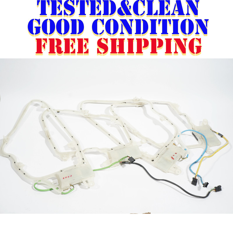 00-02 MERCEDES S500 S430 W220 KEYLESS GO ENTRY ANTENNA SET OF 4 OEM