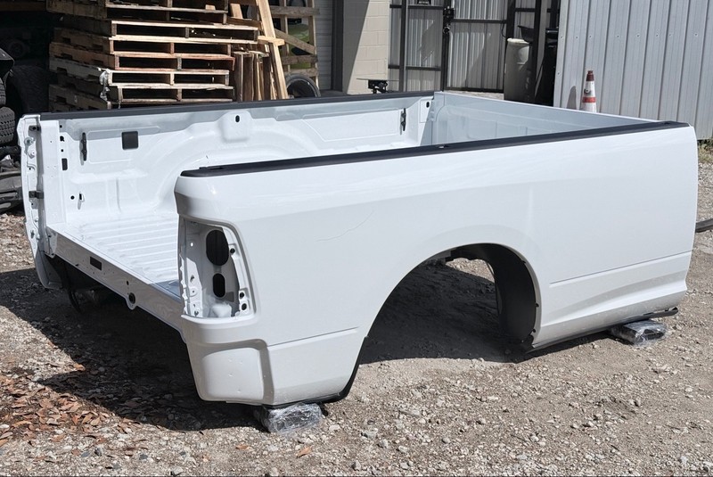 ✅ 2019-2026 RAM 2500 3500 5th Gen. 8-FOOT LONG TRUCK BED 8' CARGO BOX White PW7
