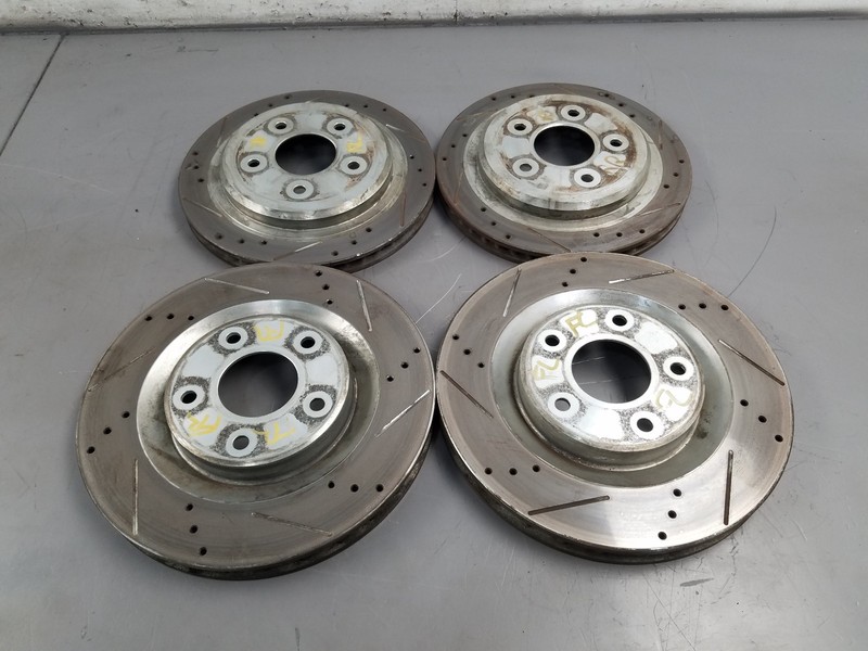 2009 Chevy Corvette C6 Brake Rotor Set#6867 i3