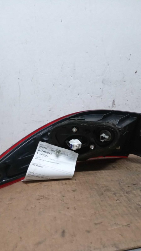 2017 MAZDA 6 Left Blue Tail Light Assembly OEM 706793, 145K Miles, 4DR SED