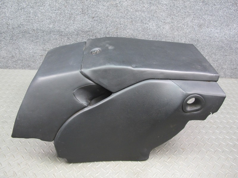 1984-1991 PORSCHE 928 S REAR CENTER CONSOLE ARM REST STORAGE COMPARTMENT BLACK