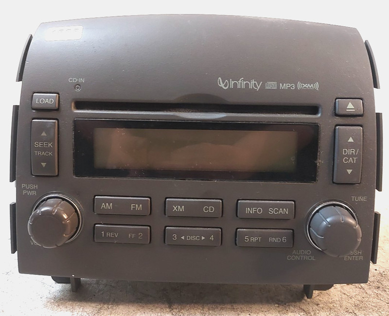 2006-08 Sonata Radio Stereo 6 Disc Changer MP3 CD Player VP7HBF-18C815-DF OEM