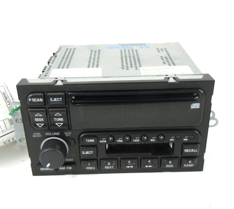 1999-2003 Buick Regal AM FM Radio CD Disc Cassette Player Receiver OEM