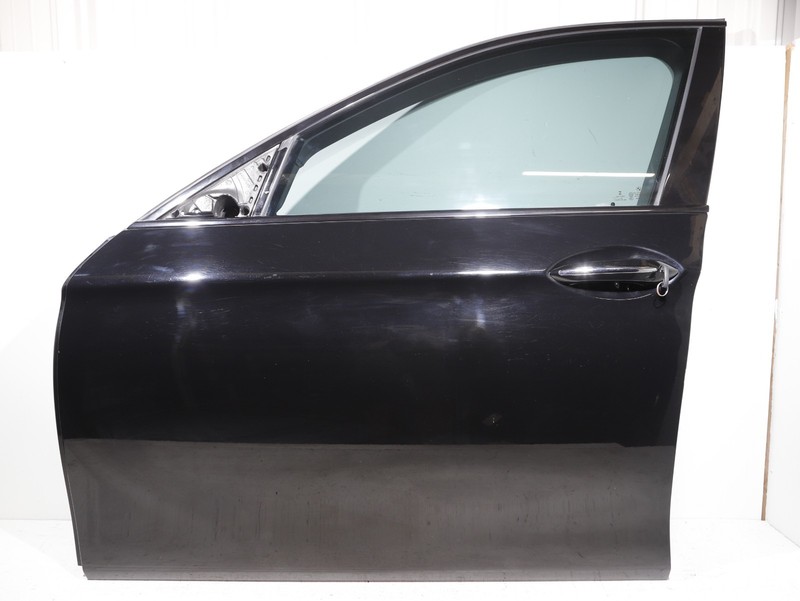 11-16 BMW F10 528i 535i 550 Front Left Driver Door Complete Jet Black OEM