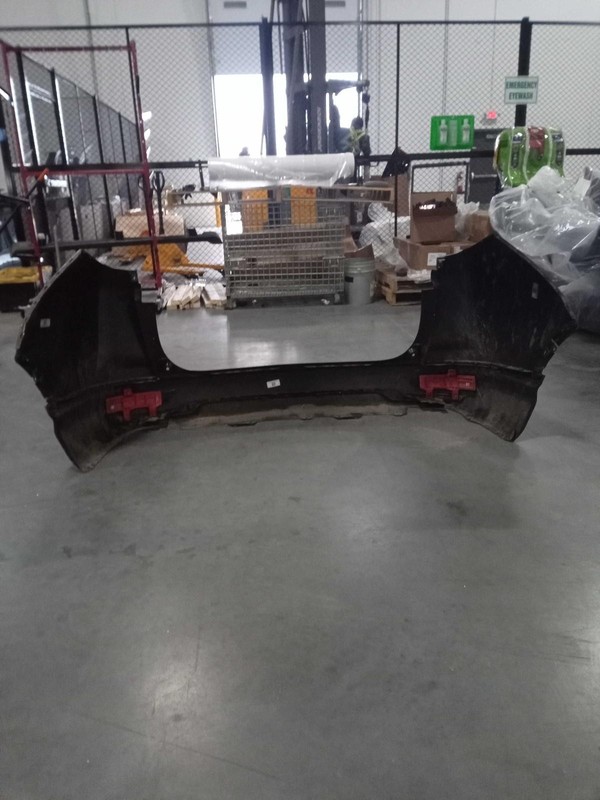 2020 Honda CR-V Black Bumper Assembly OEM Used with Scratches, 1.5L/2.0L