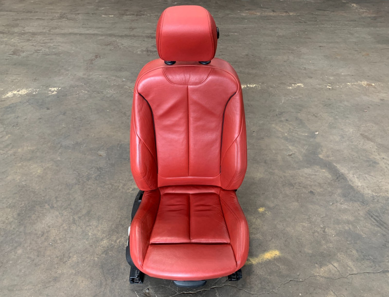 15 16 BMW F36 428I 435I 440I GRAN COUPE SPORT FRONT RIGHT SEAT RED OEM #A0.26