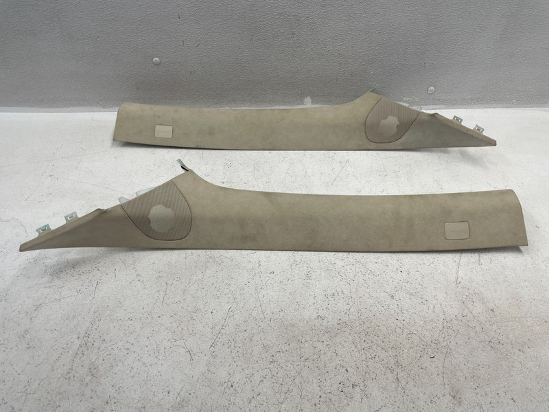 12 13 14 15 Tesla Model S Left & Right A Pillar Trim Cover Panel Set 1584 OEM