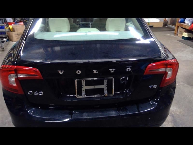 Trunk Decklid Black Paint Code 019 Without Spoiler Fits 14-18 VOLVO S60 781311