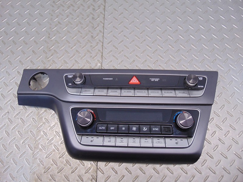 2018-2019 Hyundai Sonata Ac Heater Climate Control
