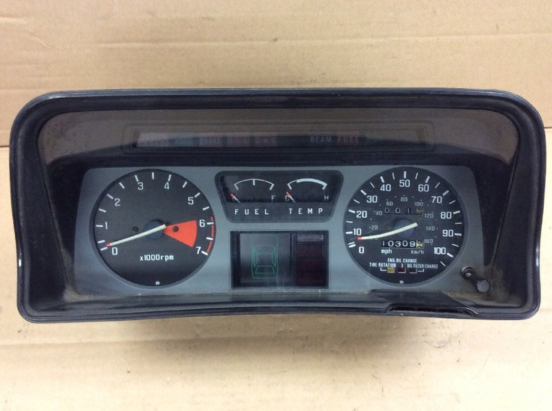76 77 78 79 Accord 5sp Instrument Cluster Speedo Tacho Meter Gauges Used OEM