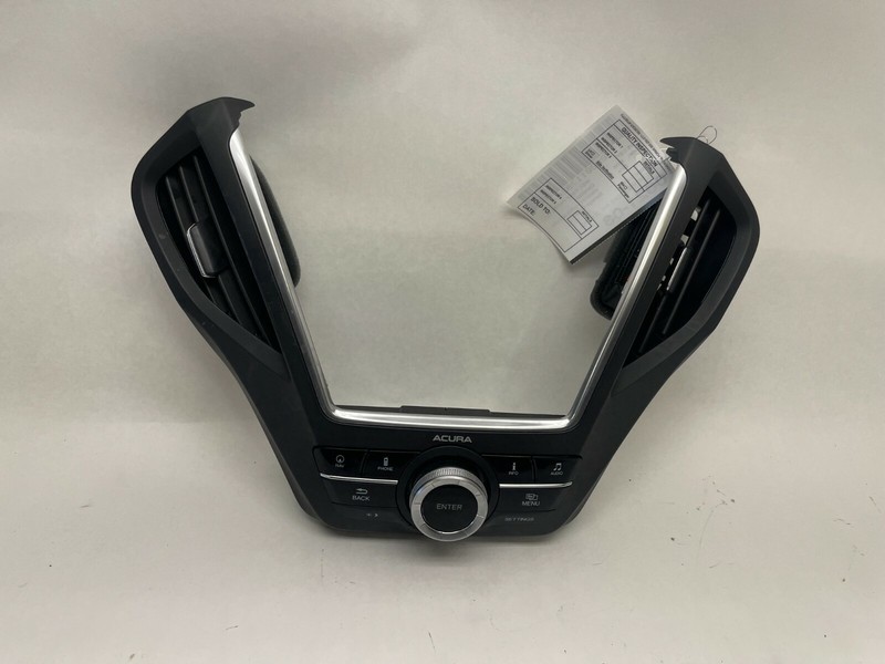 14-16 ACURA MDX NAVIGATION AUDIO RADIO MEDIA CONTROL PANEL W/ AIR VENTS OEM