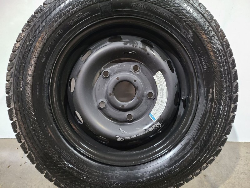 Wheel Srw 16x6-1/2 5 Lug Steel Black Fits 15-25 TRANSIT 150 583636