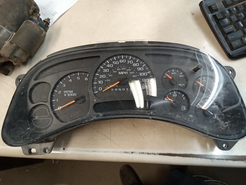 Speedometer Classic Style Cluster MPH Fits 06-07 SIERRA 1500 PICKUP 498885