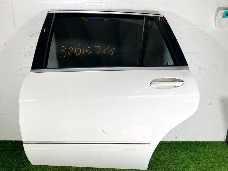 06-13 MERCEDES BENZ W251 R CLASS REAR LEFT DRIVER SIDE DOOR SHELL SKIN OEM