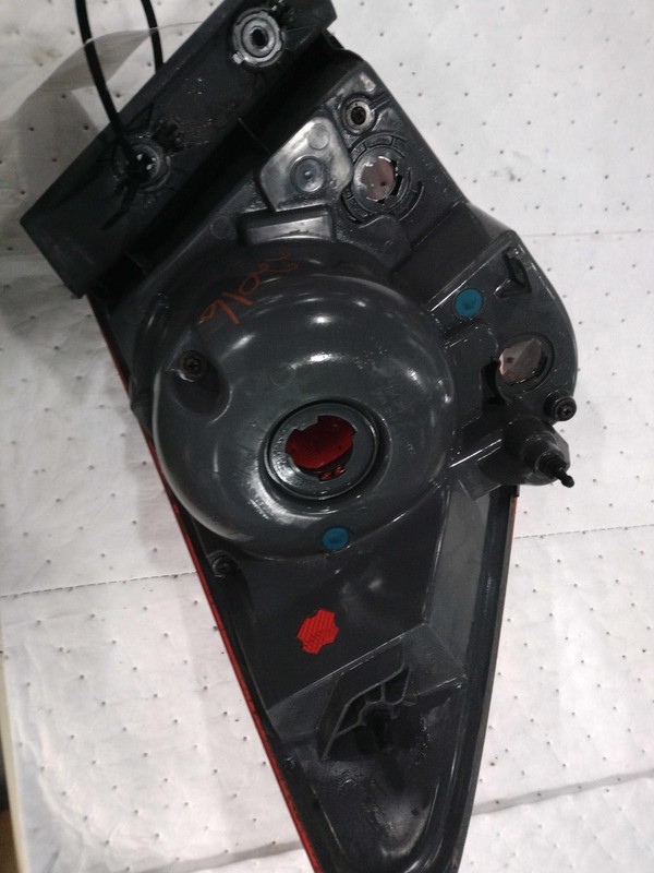 2014 Chevrolet Cruze Right Tail Light Assembly - Used, Black, 66K Miles