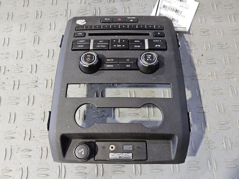 2011 Ford F150 Radio Control Panel w/o 8" Touch Screen ID BL3T-18A802-HD