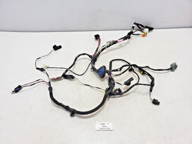 ✅ 2016-2020 OEM Tesla Model X Rear Right Passenger Side Door Wire Harness