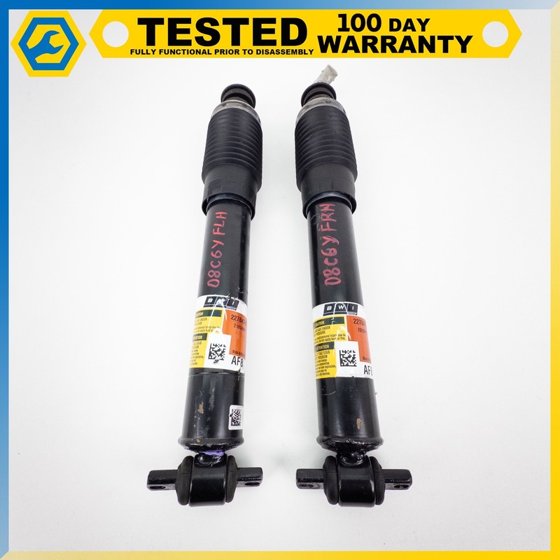 05-13 CHEVROLET CORVETTE C6 FRONT LEFT & RIGHT MAGNETIC SHOCK STRUT ABSORBER OEM
