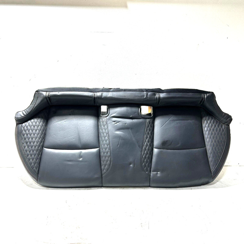 Rear Lower Seat Cushion Bench Leather OEM 2014-2020 Infiniti Q50 Red Sport