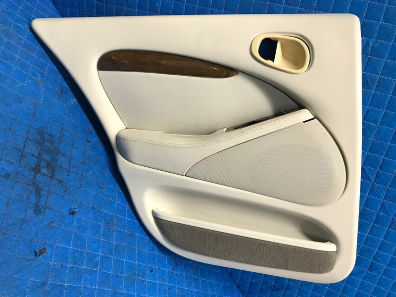 03-08 Jaguar S-Type Interior Door Panel Rear Driver Left Side OEM