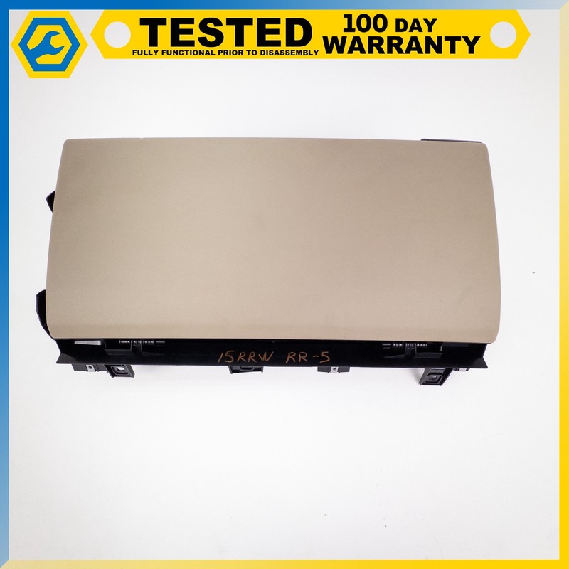 14-16 RANGE ROVER SPORT L494 LOWER DASHBOARD GLOVEBOX COMPARTMENT BEIGE OEM