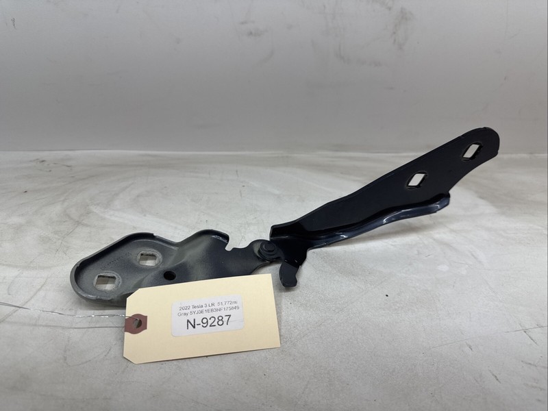 17-20 TESLA MODEL 3 Front Left Bonnet Hood Hinge 1098792-00 9287 B82