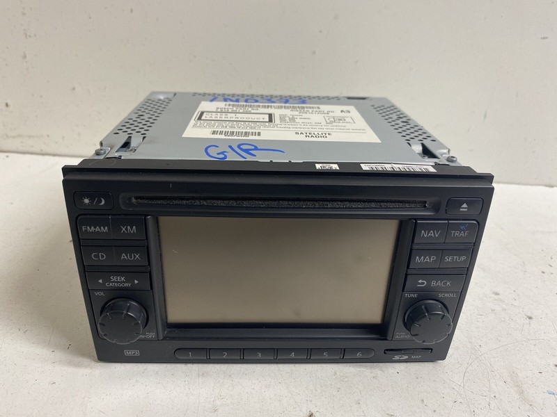 2012-2013 Nissan Juke w Navigation GPS Nav 25915 1JU0B Menu Multi Media Stereo