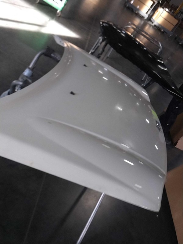 2010 Jeep Compass White Hood Panel OEM Good Condition No Rust 23910