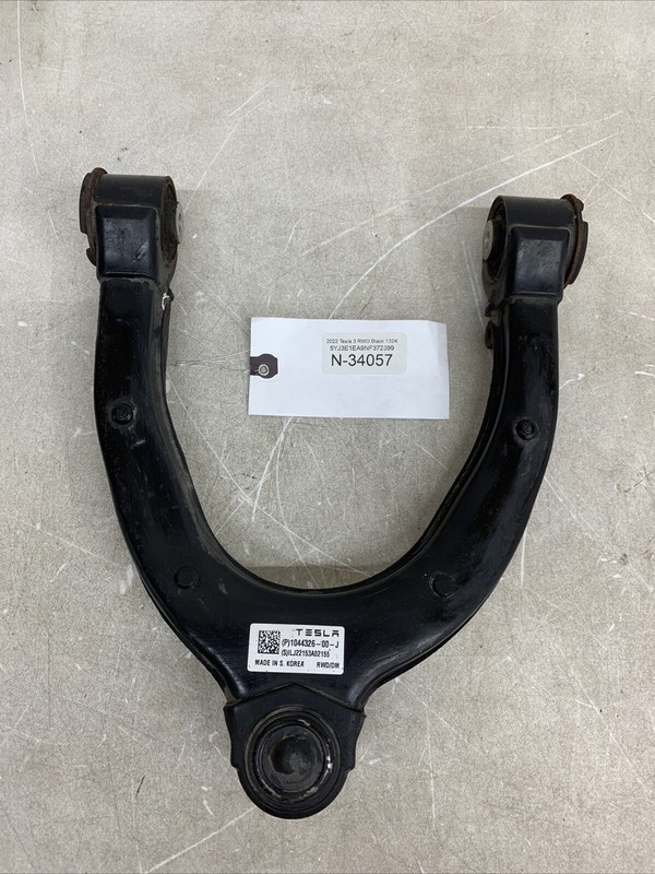 ⚡️21-23 TESLA MODEL 3 Y FRONT RIGHT UPPER CONTROL ARM OEM 1044326-00-J 34057 S15