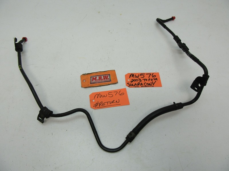 POWER STEERING PUMP RETURN METAL HOSE LINE PIPE 3.0L ENGINE MOTOR for SOLARA