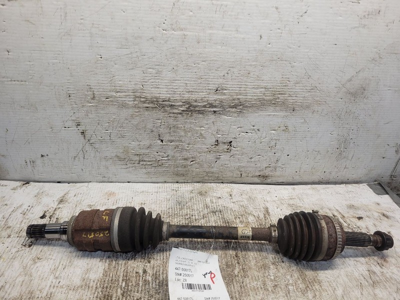 Driver Axle Shaft Front Axle Sedan Fits 09-19 COROLLA 1713104