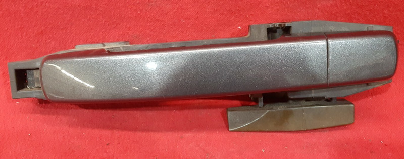 2004 - 2008 Nissan Maxima Rear Left / Driver Side Door Handle - Smoke Metallic