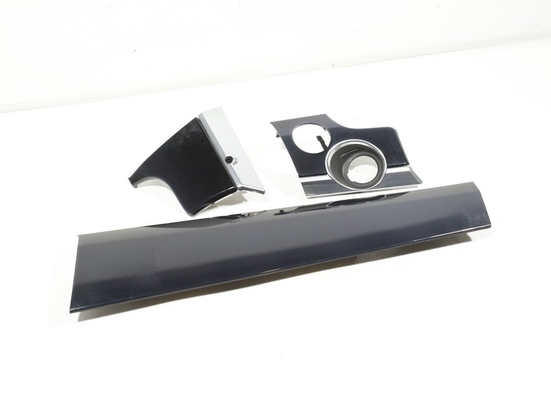 10-16 Porsche Panamera 970 Dashboard Cover Panel Trim Molding Set Piano Wood OEM