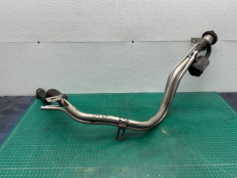 09 JAGUAR XF 4.2L FUEL GAS TANK NECK FILLER PIPE OEM