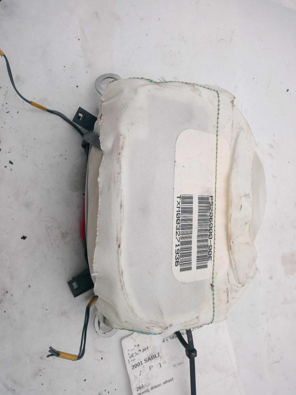 2001 Mercury Sable Steering Wheel Air Bag - Used, Front Face Missing, OEM