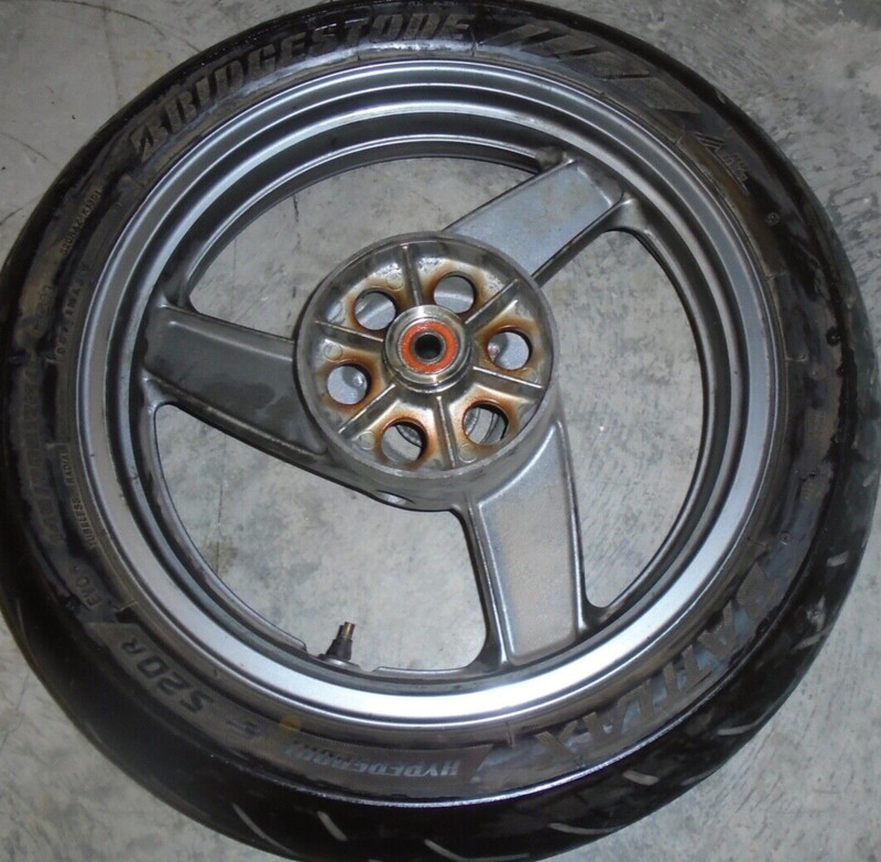 1998 Kawasaki Ninja EX500 EX 500 D EX500D Rear Rim Wheel Tire Back 140/70-17 17"