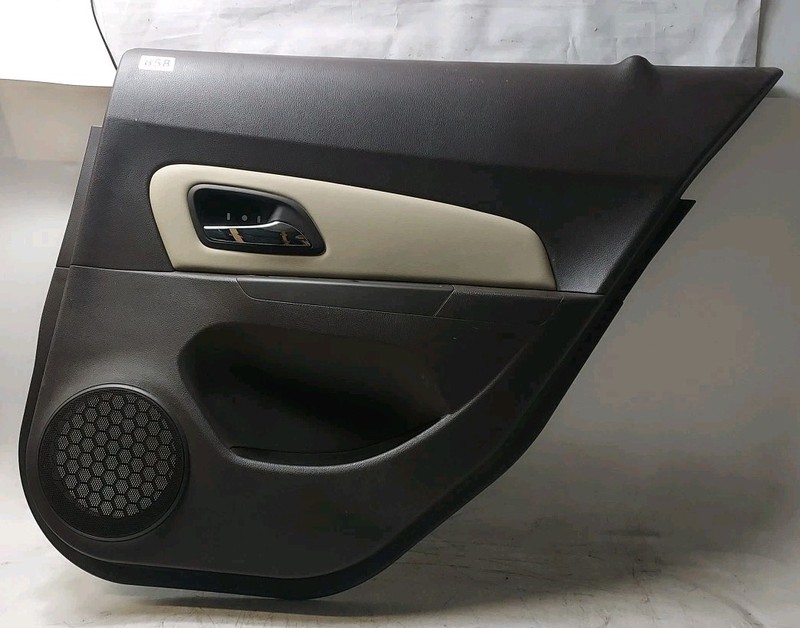 11-15 Chevy Cruze Rear Right Passenger Side Interior Door Panel Beige OEM
