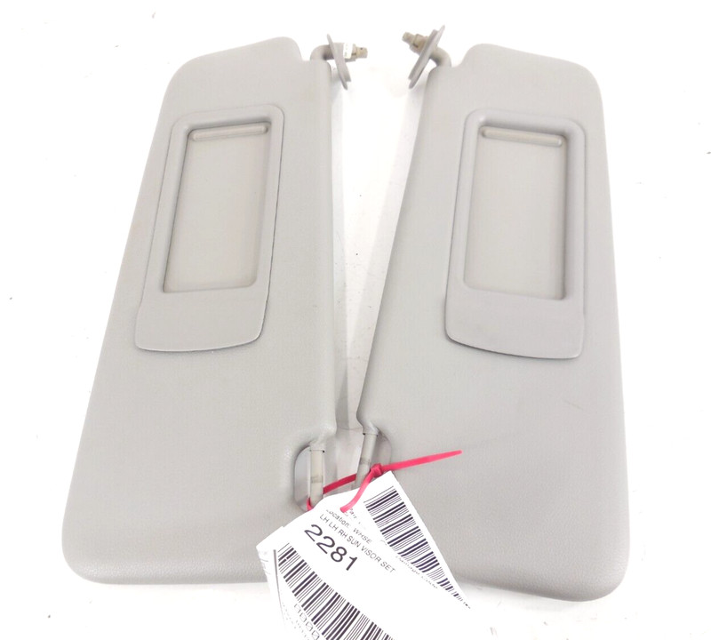 2012-2015 BMW X1 Sun Shade Visor Pair Left Right OEM Illumination