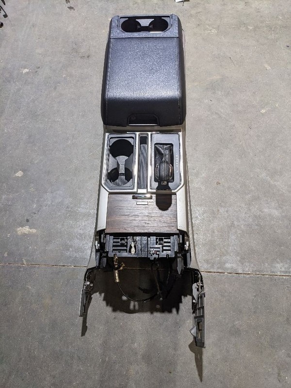Console Front Floor Full Console With Lid XL Fits 15-16 FORD F150 PICKUP 1196178