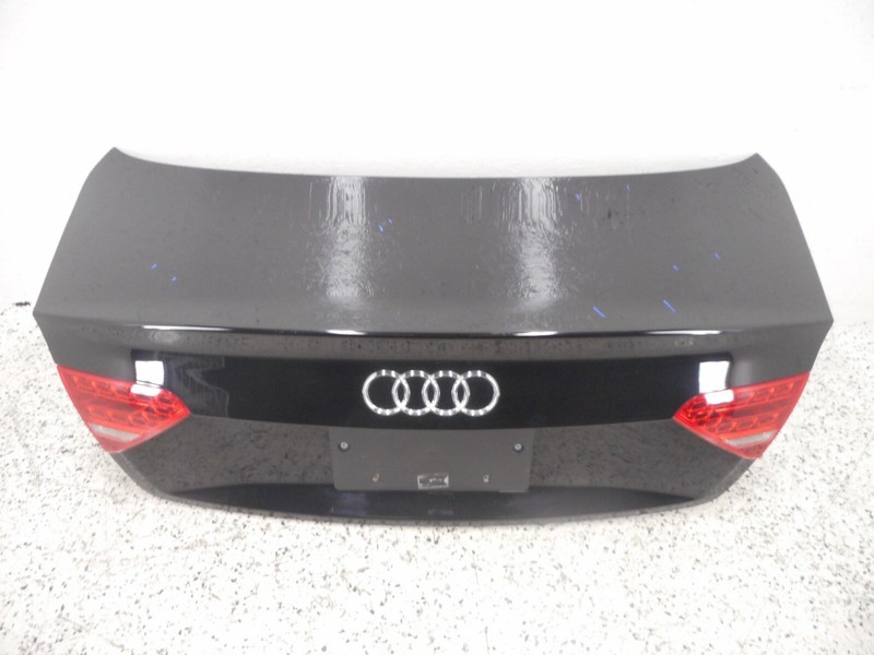 08-14 Audi A5 Trunk Deck Lid Opt 8SL W/ Rear View Camera OEM W/O Spoiler S5