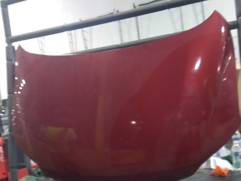 2014 Nissan Pathfinder Maroon Used OEM Hood Panel 651003KA0A