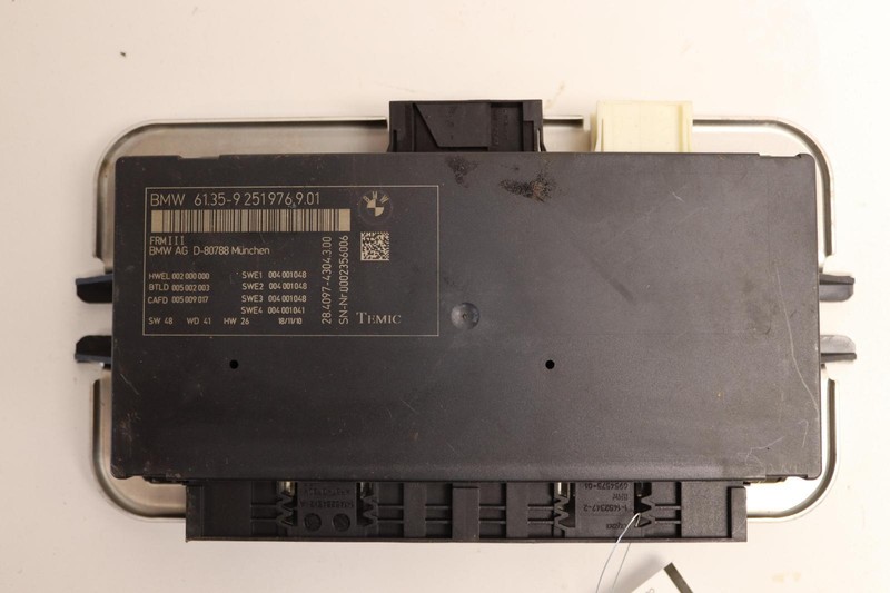 2011-2015 BMW 750LI F01 F02 FOOTWELL BODY LIGHT FRM 3 CONTROL MODULE UNIT OEM