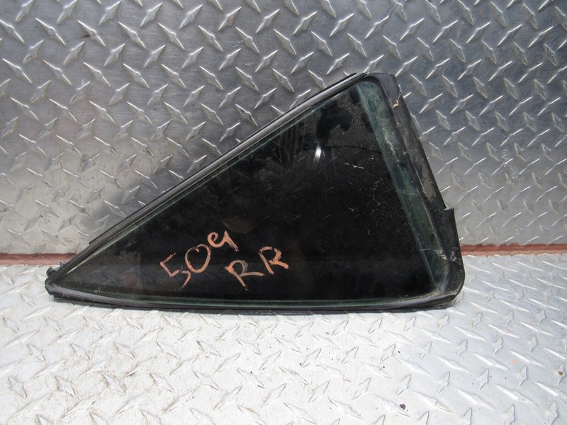 2004-2007 MAZDA S WAGON 6 RIGHT PASSENGER REAR DOOR VENT GLASS BLACK TINT OEM