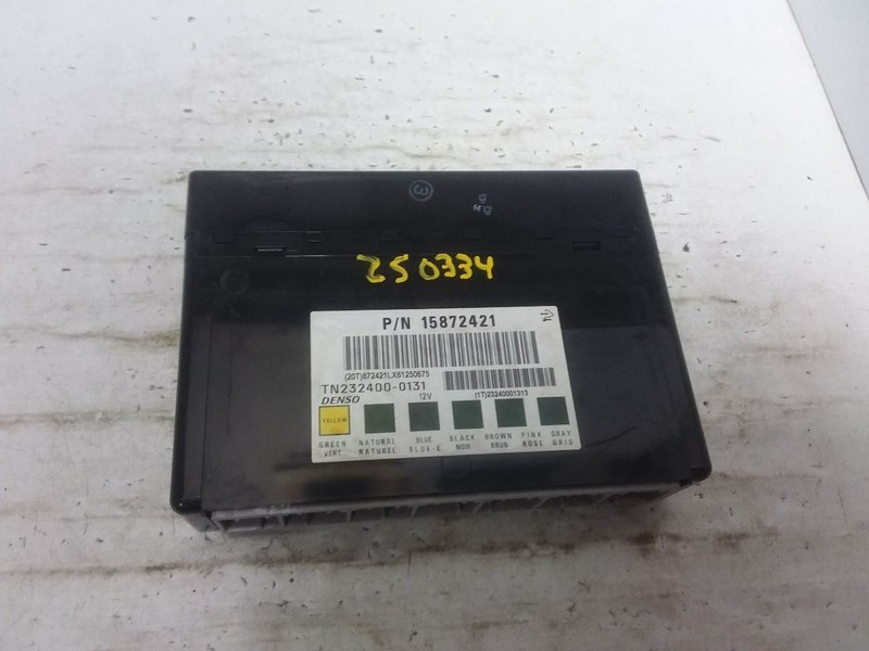 Body Control Module BCM Left Hand Dash Fits 06-13 IMPALA 15872421