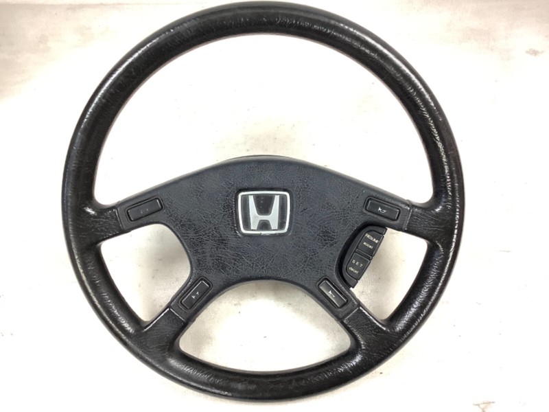 88 89 1988 1989 Accord LXi Steering Wheel Black Used OEM