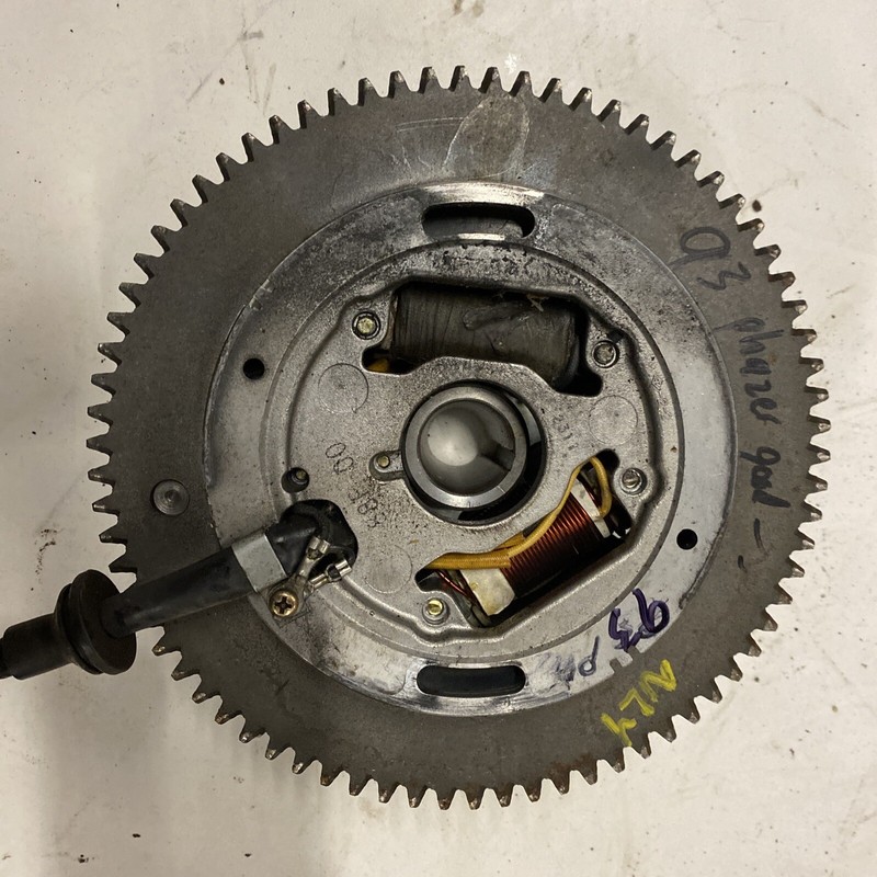 1993 Yamaha Phazer Snowmobile MotorStator & Flywheel Ring Gear good