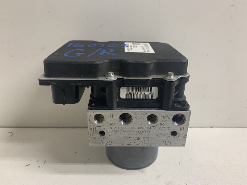 2014-2016 Audi A4 FWD ESC Opt: 1AT Anti Lock Brake Pump Actuator & Modulator ABS