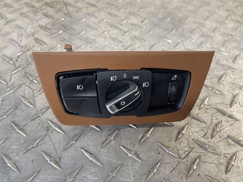 12-18 BMW 328i 320I Headlight Head Lamp Switch Assembly Oem
